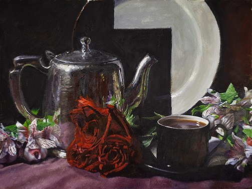 Red Rose Teatime Image